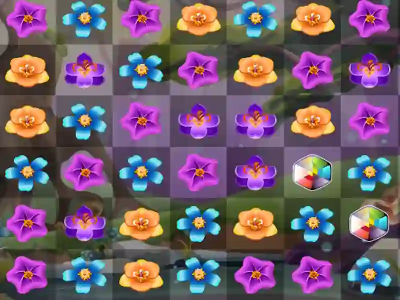 Gioco Flower Match 3 in linea