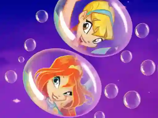 Gioco Draw Winx Bubble Path in linea