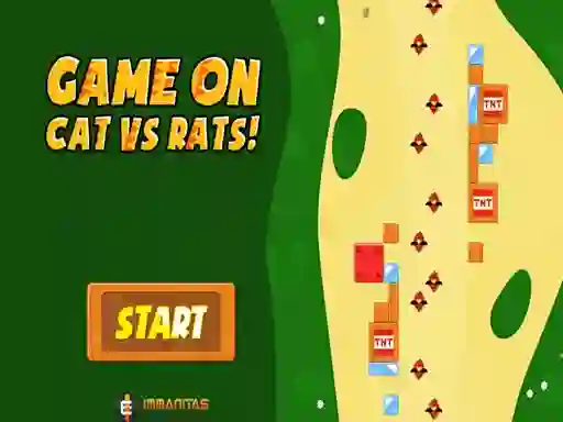 Gioco Game On Cat vs Rats! in linea