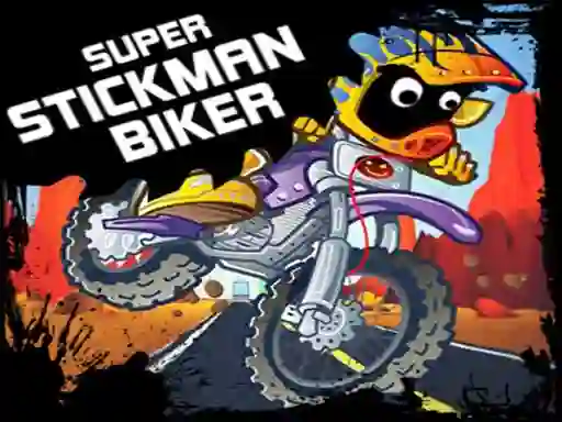 Gioco Super Stickman Biker in linea