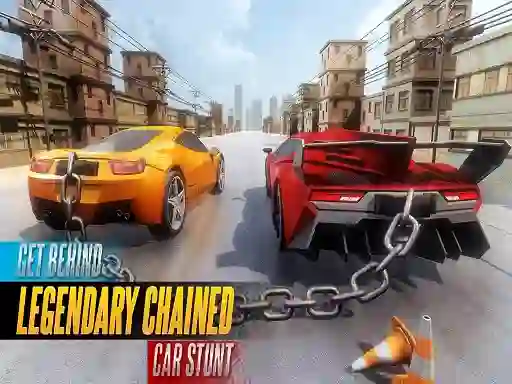 Gioco Chained Car Stunts Race Mega Ramp in linea