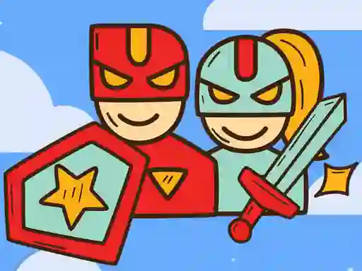 Gioco Super Warrior Match 3 in linea