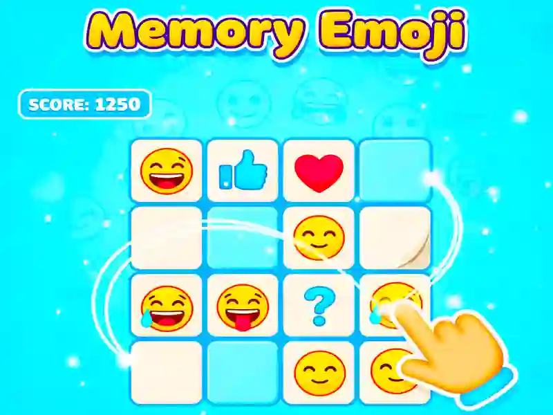 Gioco Memory Emoji in linea