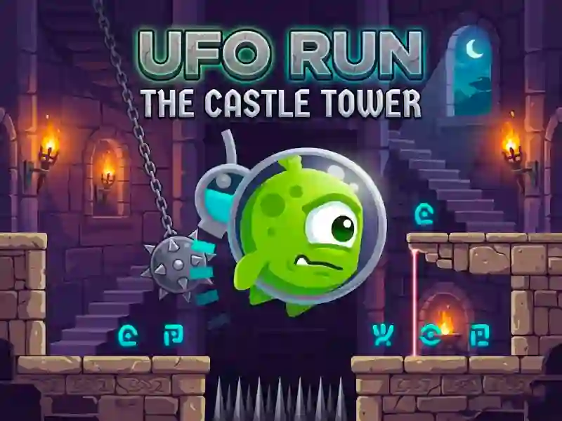 Gioco Ufo Run The castle tower in linea