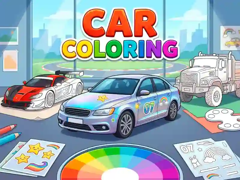 Gioco Car Coloring in linea