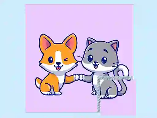 Gioco Cats and Dogs Puzzle in linea