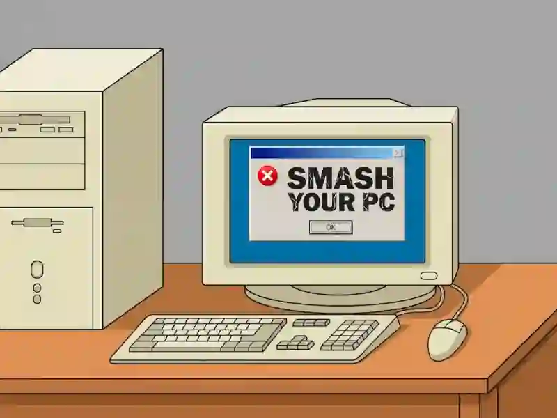 Gioco Smash Your PC in linea