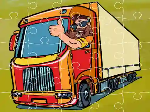 Gioco Semi Trucks Jigsaw in linea