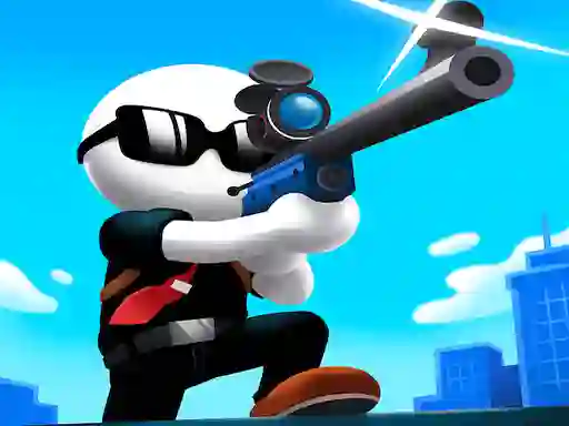 Gioco Stickman Sniper Hero in linea