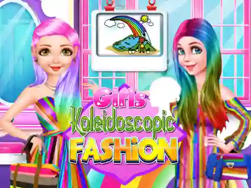 Gioco Girls Kaleidoscopic Fashion in linea