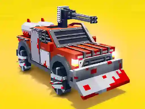 Gioco Zombie Derby Blocky Roads in linea