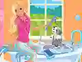 Gioco Barbie Pet Wash in linea