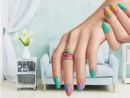 Gioco Nail Art Puzzle in linea