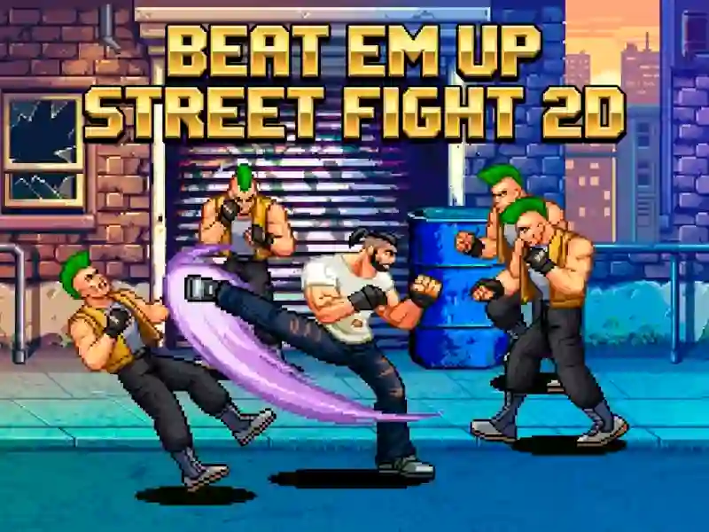 Gioco Beat Em Up Street Fight 2d in linea