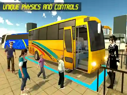 Gioco Modern Bus Parking Advance Bus in linea