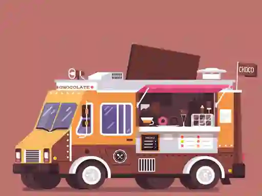Gioco Food and Drink Trucks Memory in linea