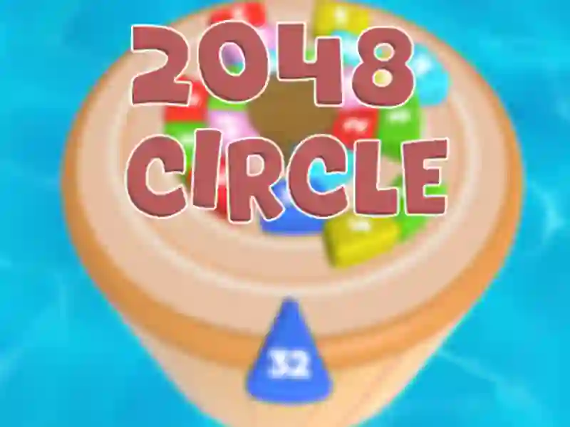 Gioco 2048 Circle in linea