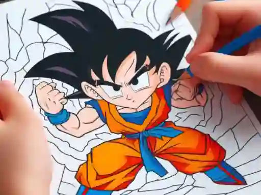 Gioco Anime Coloring Book in linea