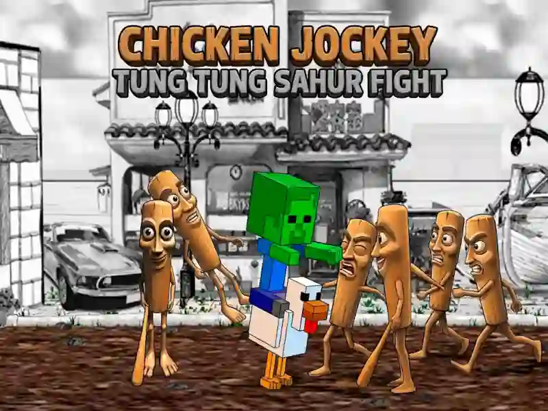 Gioco Chicken Jockey Tung Tung Sahur Fight in linea