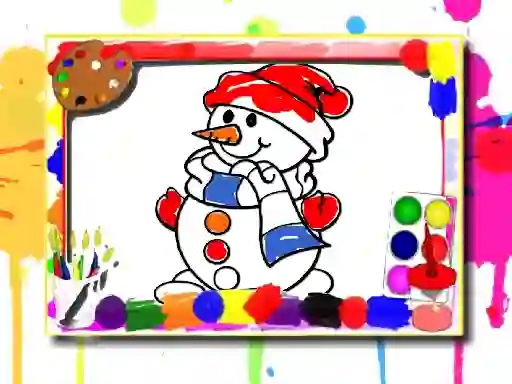 Gioco Winter Coloring Book in linea