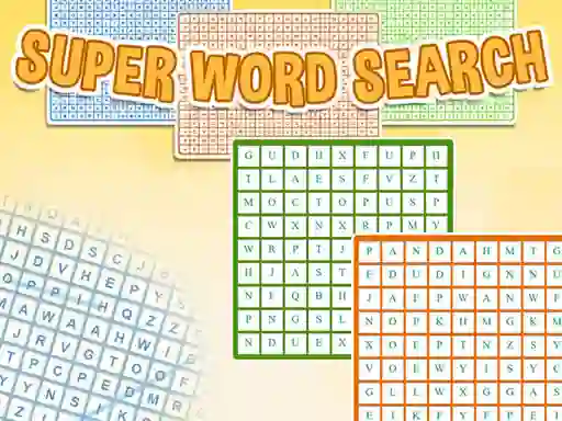 Gioco Super Word Search in linea