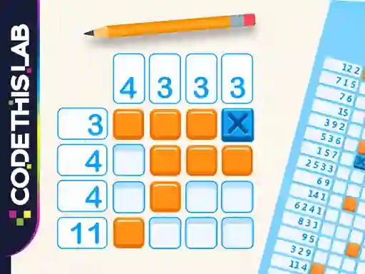 Gioco Classic Nonogram in linea
