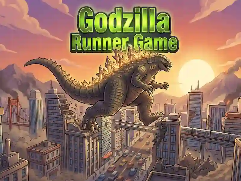 Gioco Godzilla Runner Game in linea