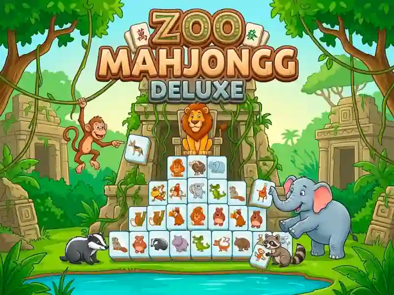 Gioco Zoo Mahjongg Deluxe in linea