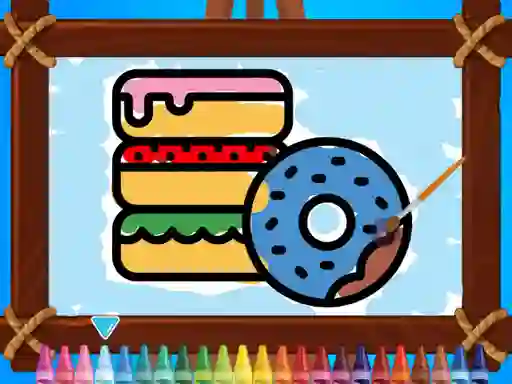 Gioco Kids Coloring Bakery in linea