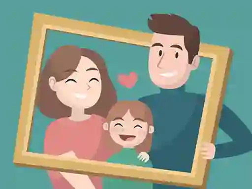 Gioco Happy Family Puzzle in linea
