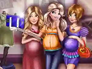 Gioco Princesses Pregnant Selfie in linea