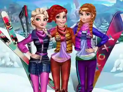 Gioco Princesses Visit Arendelle in linea