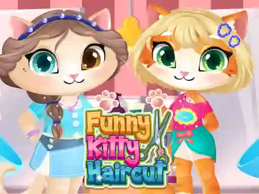 Gioco Funny Kitty Haircut in linea