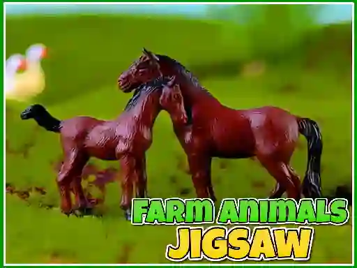 Gioco Farm Animals Jigsaw in linea