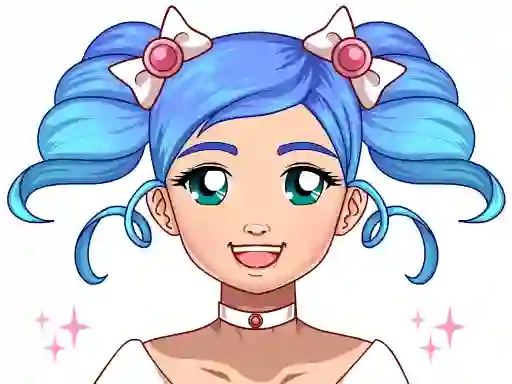 Gioco Kawaii Magical Girl Dress Up Game in linea