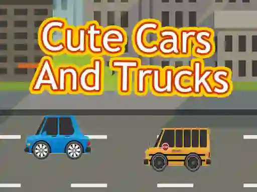 Gioco Cute Cars and Trucks in linea