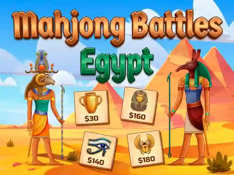 Gioco Mahjong Battles Egypt in linea