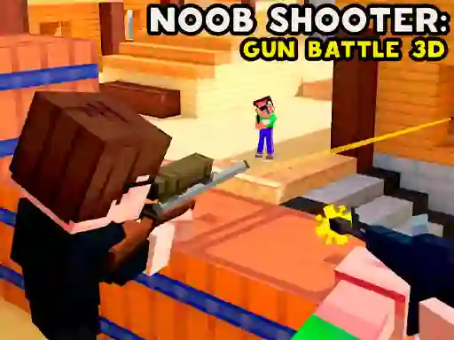 Gioco Noob Shooter: Gun Battle 3D in linea