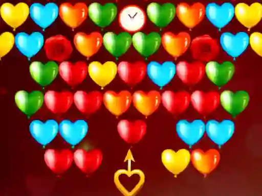 Gioco Bubble Shooter Valentines in linea