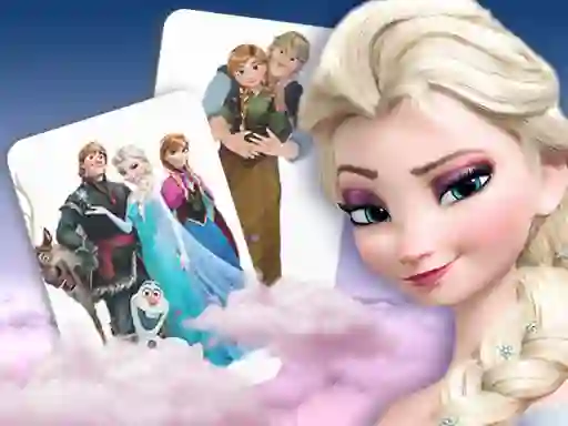 Gioco Frozen Memory Card Match in linea