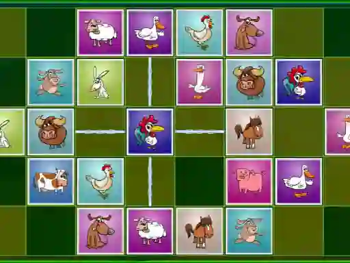 Gioco Farm animals matching puzzles in linea