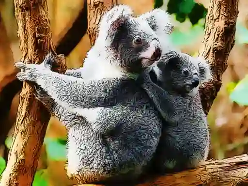 Gioco Cute Baby Koala Bear in linea