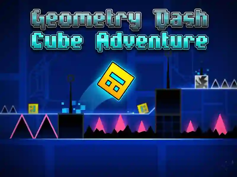 Gioco Geometry Dash Cube Adventure in linea