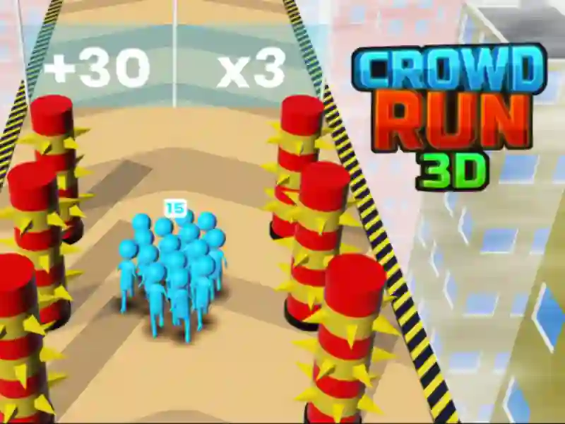 Gioco Crowd Run 3D in linea