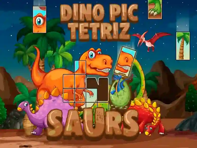 Gioco Dino Pic Tetriz in linea