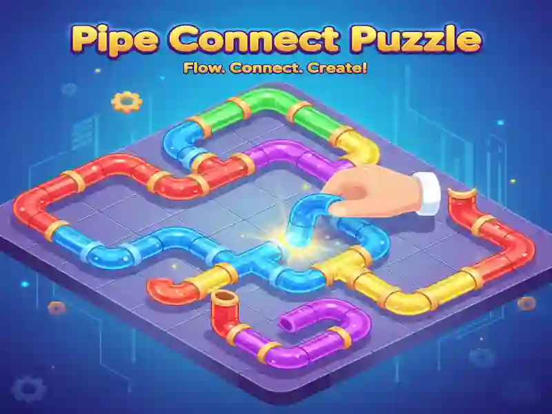 Gioco Pipe Connect Puzzle in linea