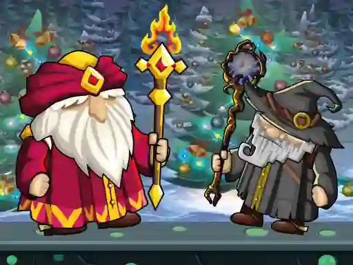 Gioco Wizard Santa Jump in linea
