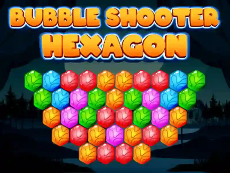 Gioco Bubble Shooter Hexagon in linea
