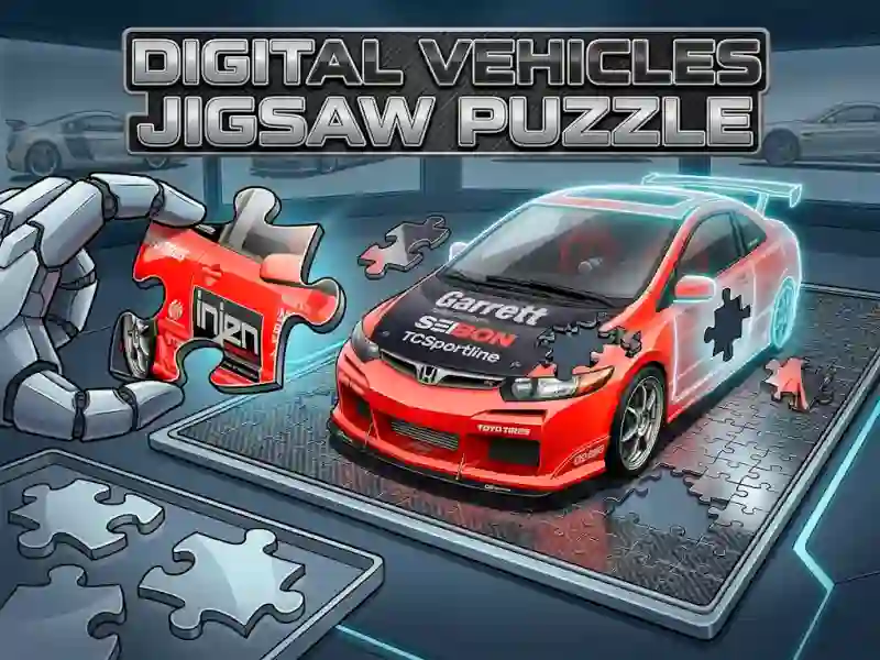 Gioco Digital Vehicles Jigsaw Puzzle in linea