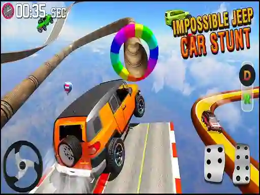 Gioco GT Jeep Impossible Mega Dangerous Track in linea